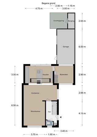 Floorplan - Hoebigerweg 55, 6287 AS Eys